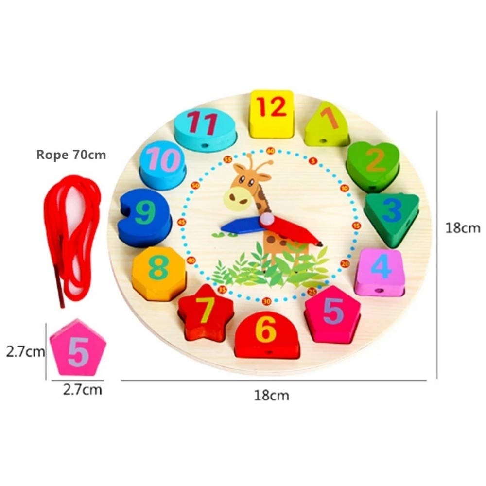 7-in-1 Wooden Educational Toy Set for Toddlers – Complete Montessori Learning & Activity Kit