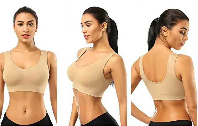 Buy 1 Get 1 Free Imported Soft Cotton Non Paded Bra