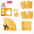 230 Pcs Wooden Educational Toy with Simple Urdu