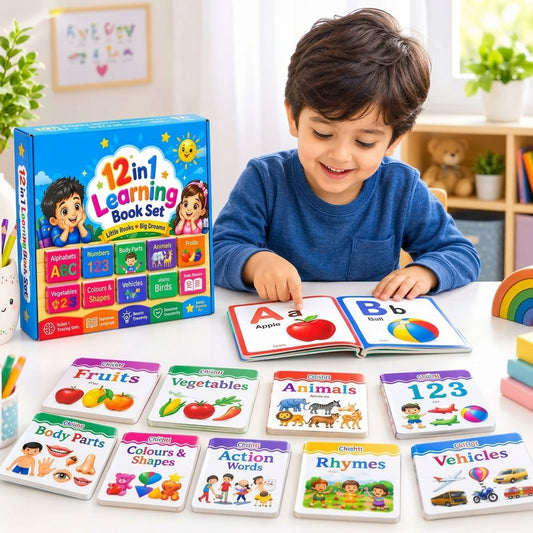 My First Learning Library (12 Books) Help Your Child Learn Faster.